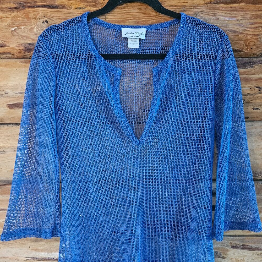 Mesh Cover Up Top